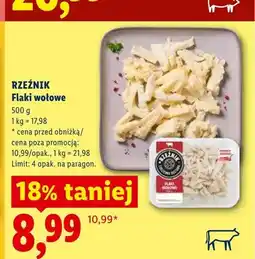 Lidl Flaki wołowe Rzeźnik oferta