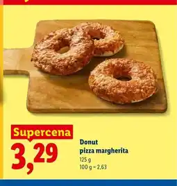 Lidl Donut pizza margherita oferta