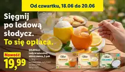 Lidl Lody w naturalnej skórce owocu pomarańczowe Gelatelli 2-pak oferta