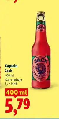 Lidl Piwo Captain Jack Watermelon Margarita oferta