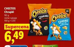 Lidl Chrupki kukurydziane Cheetos Crunchos Sweet Chili oferta