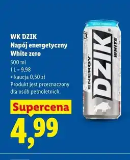 Lidl Napój energetyczny WK Dzik White Zero oferta