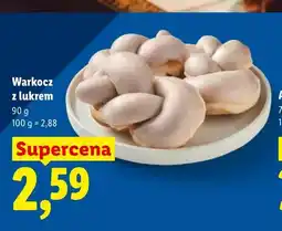 Lidl Warkocz z lukrem oferta