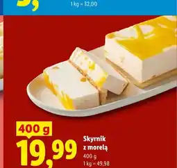 Lidl Skyrnik z morelą oferta