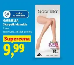 Lidl Skarpetki damskie Gabriella Super Lycra oferta