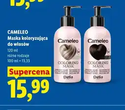 Lidl Maska koloryzująca do włosów Cameleo Delia oferta