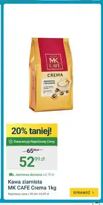 ERLI Kawa ziarnista MK Cafe Crema oferta