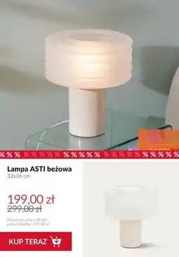 Homla Lampa ASTI beżowa oferta