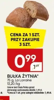 Chata Polska Bułka Żytnia La Lorraine oferta