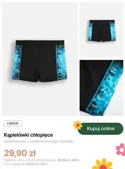 Coccodrillo Kąpielówki chłopięce Coccodrillo Lemon oferta