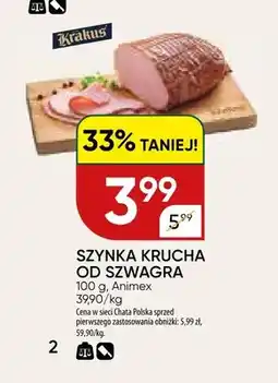 Chata Polska Szynka krucha od Szwagra Krakus oferta