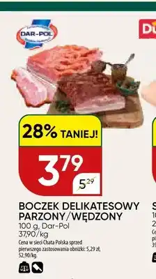 Chata Polska Boczek delikatesowy wędzony Dar-Pol oferta