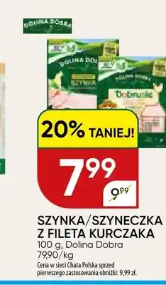 Chata Polska Szynka z fileta kurczaka Dolina Dobra oferta