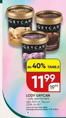 Chata Polska Lody Grycan oferta
