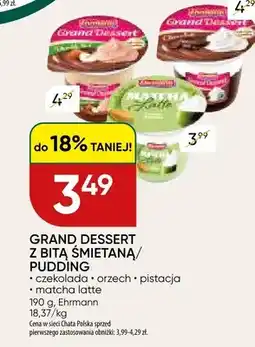 Chata Polska Deser Grand Dessert czekolada Ehrmann oferta