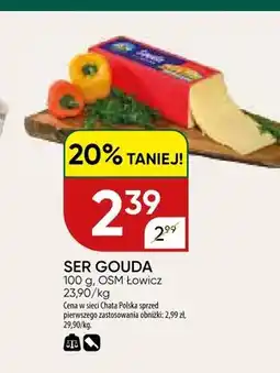 Chata Polska Ser Gouda OSM Łowicz oferta