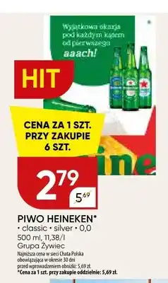 Chata Polska Piwo Heineken Classic oferta