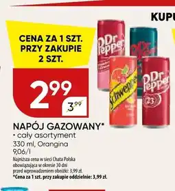 Chata Polska Napój gazowany Dr Pepper oferta