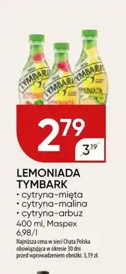 Chata Polska Lemoniada Tymbark cytryna-mięta oferta