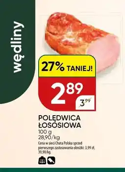 Chata Polska Polędwica łososiowa oferta