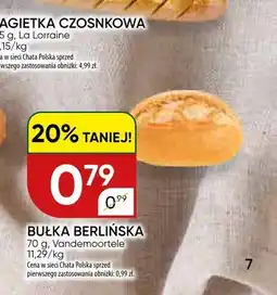 Chata Polska Bułka berlińska Vandemoortele oferta