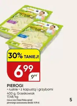 Chata Polska Pierogi ruskie Grześkowiak oferta