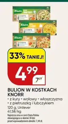 Chata Polska Bulion w kostkach z kury Knorr oferta