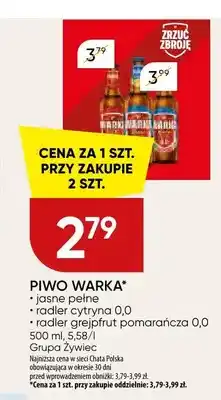 Chata Polska Piwo Warka Jasne Pełne oferta