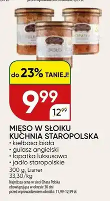 Chata Polska Kiełbasa biała Kuchnia Staropolska oferta