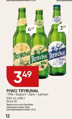 Chata Polska Piwo Trybunał Pils oferta