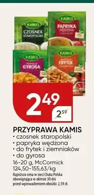 Chata Polska Przyprawa do frytek i ziemniaków Kamis oferta