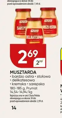 Chata Polska Musztarda bardzo ostra Prymat oferta