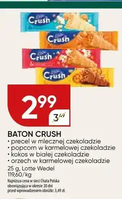 Chata Polska Baton Crush precel w mlecznej czekoladzie oferta