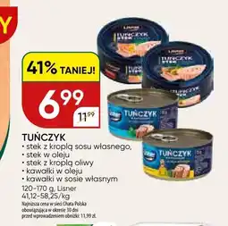 Chata Polska Tuńczyk stek z kroplą sosu własnego Lisner oferta
