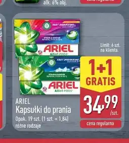 ALDI Kapsułki do prania Ariel Allin1 Pods oferta