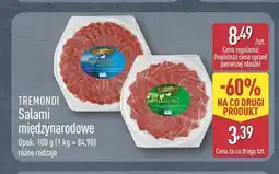 ALDI Salami międzynarodowe Tremondi Baguette oferta