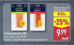 ALDI Łosoś pieczony XXL Fjørd z pieprzem cytrynowym oferta