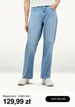 C&A Spodnie jeansowe Baggy jeans - średni stan oferta