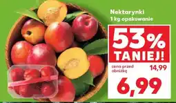 Kaufland Nektarynki 1 kg opakowanie oferta