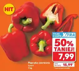 Kaufland Papryka czerwona luzem 1 kg oferta