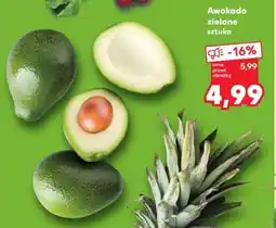 Kaufland Awokado zielone sztuka oferta