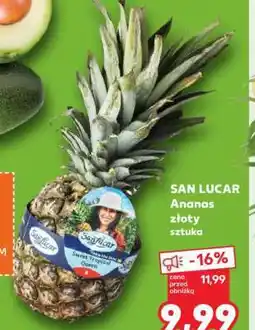 Kaufland SAN LUCAR Ananas złoty sztuka oferta