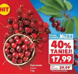 Kaufland Czereśnie luzem 1 kg oferta