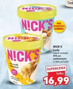 Kaufland N!CK’S Lody oferta