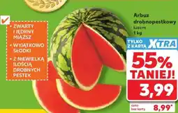 Kaufland Arbuz drobno pestkowy luzem 1 kg oferta