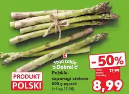 Kaufland Polskie szparagi zielone 500 g pęczek oferta