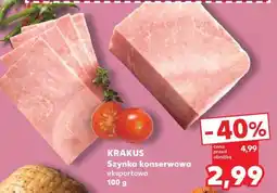 Kaufland KRAKUS Szynka konserwowa eksportowa 100 g oferta