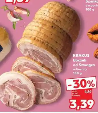 Kaufland KRAKUS Boczek od Szwagra rolowany 100 g oferta