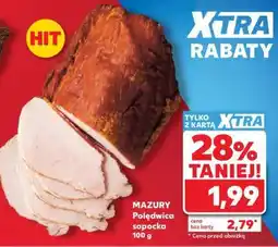 Kaufland MAZURY Polędwica sopocka 100 g oferta