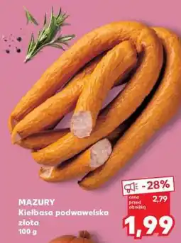 Kaufland Kiełbasa podwawelska złota oferta